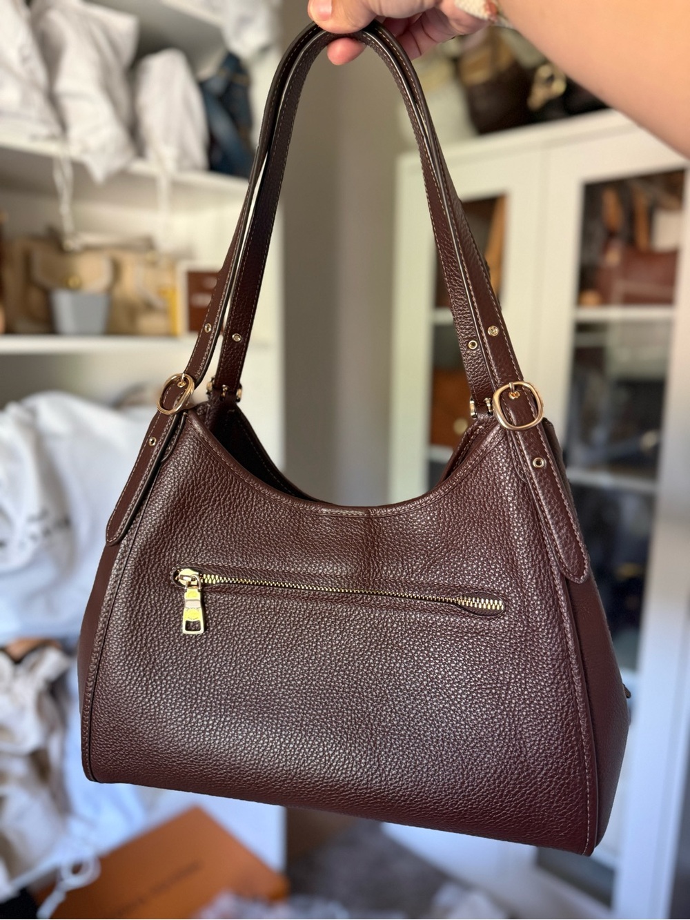 Coach Erin Shoulder Bag in Maple - Picture 2 of 12